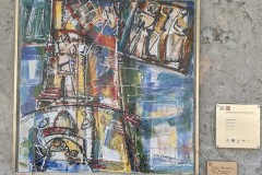 Una delle opere del museo