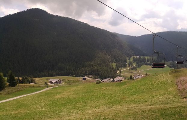 Seggiovia per il Lago di Lod