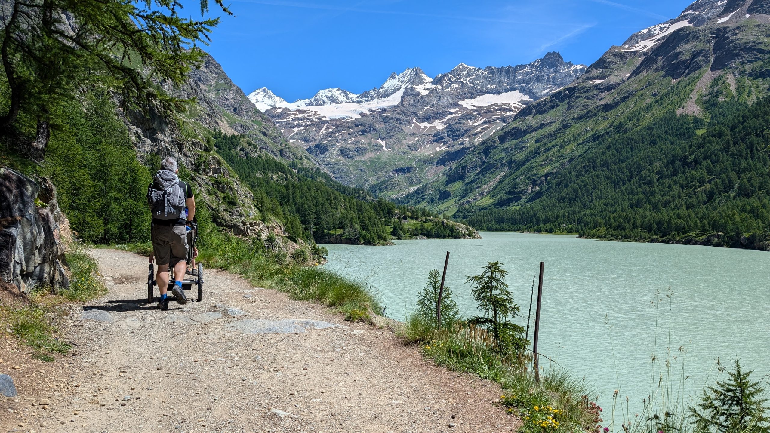 Laghi raggiungibili con il passeggino in Valle d’Aosta