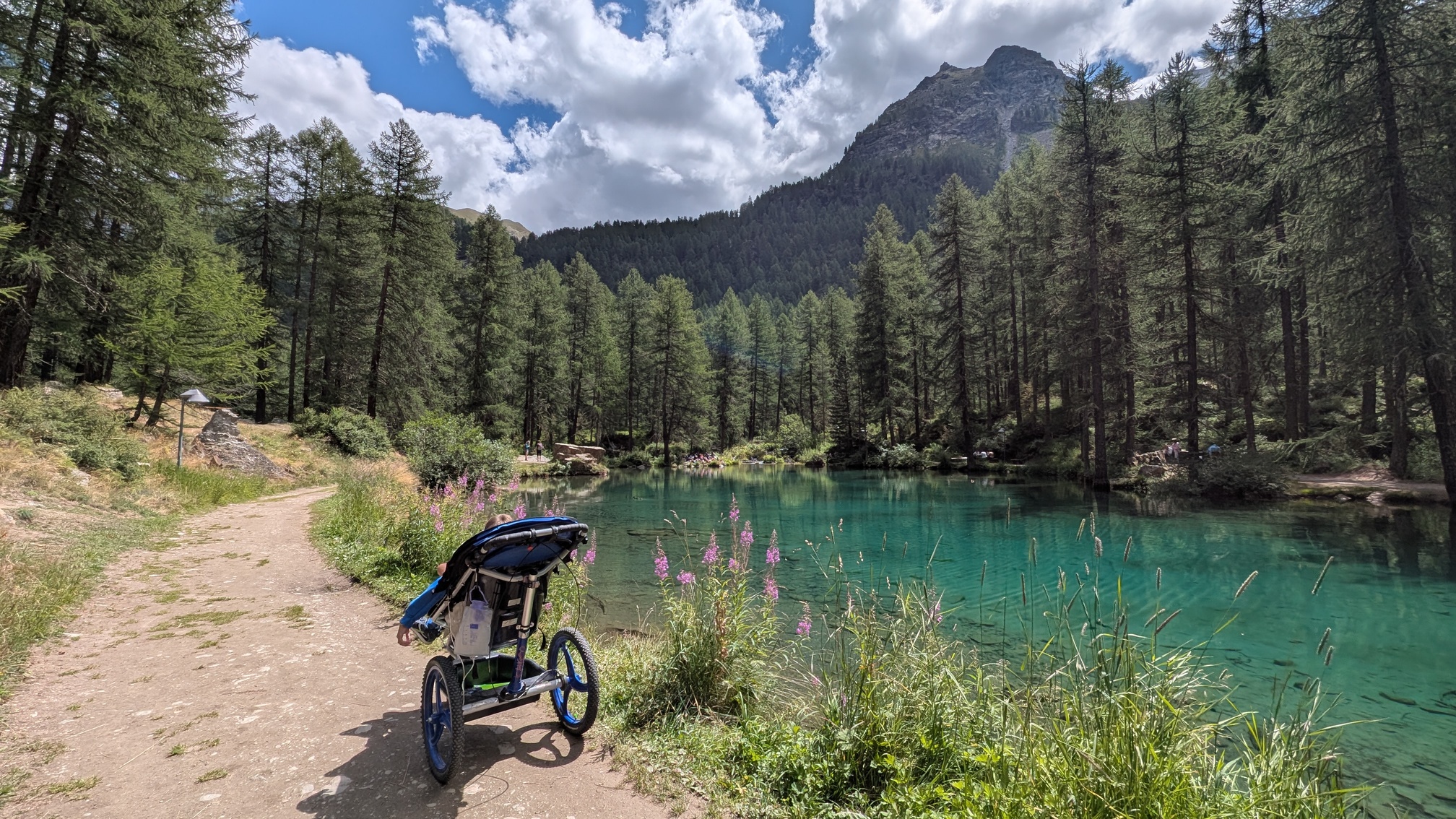 Lago Pellaud senza barriere per disabilità motoria: un angolo nascosto tra le montagne